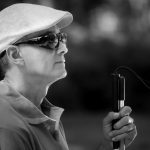 Portrait of Blind Man