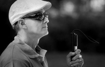 Portrait of Blind Man