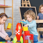 children playing