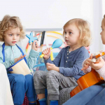 kids with musical instruments