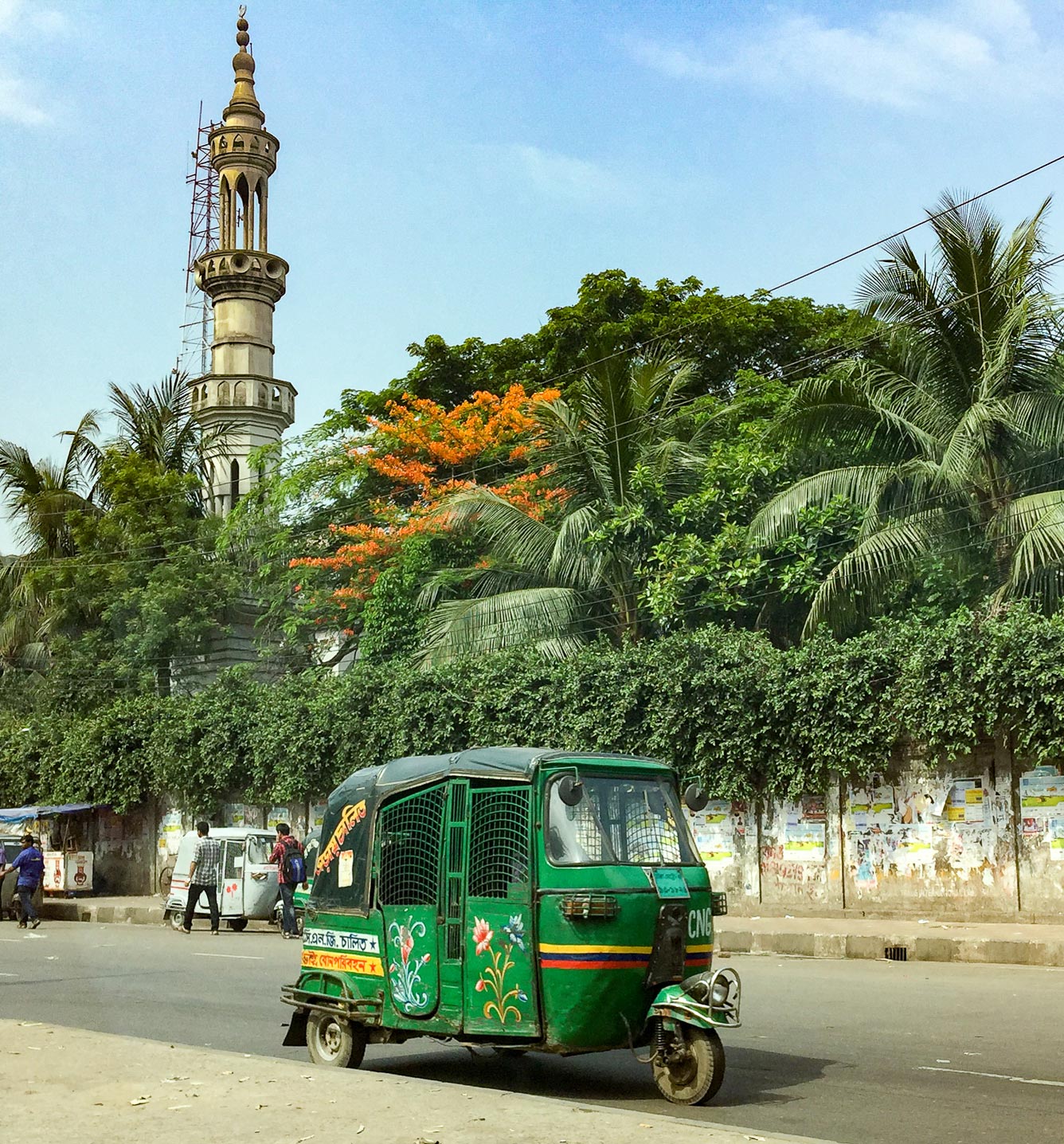Auto rickshaw in Dhaka