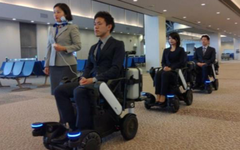 ANA testing self driving wheelchair