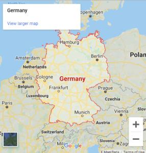 Germany Google Map