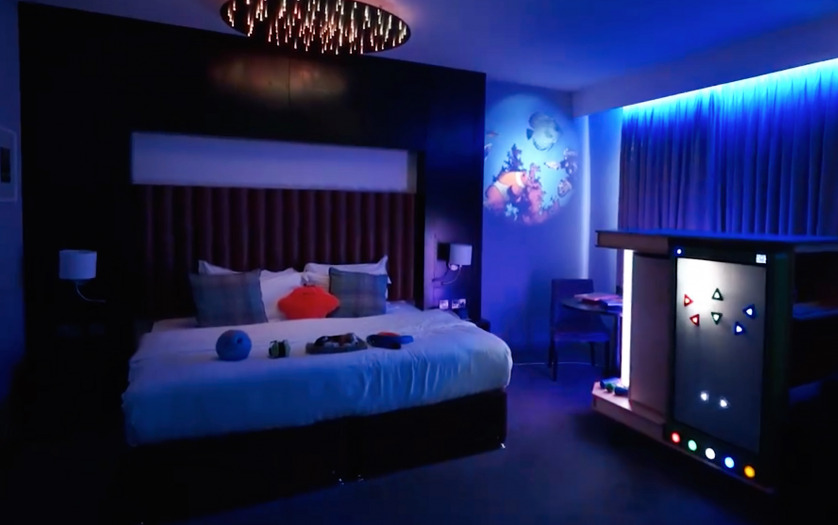 sensory hotel bedrooms