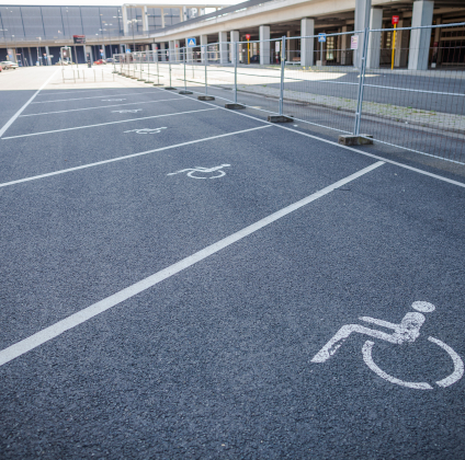 Parking for persons with disabilities