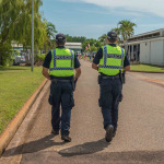 police officers walking