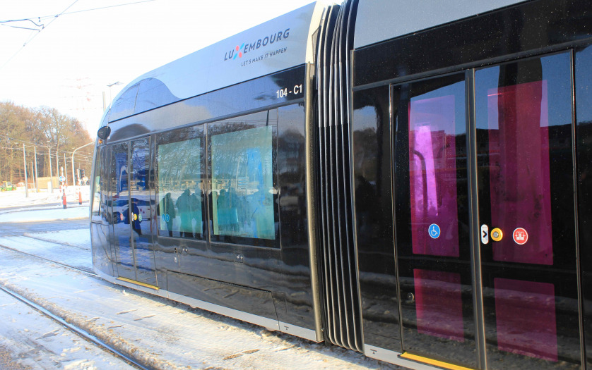 Accessible Luxembourg Tram