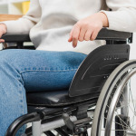 woman in wheelchair