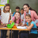 students in the classroom