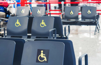 seats for passengers with disabilities