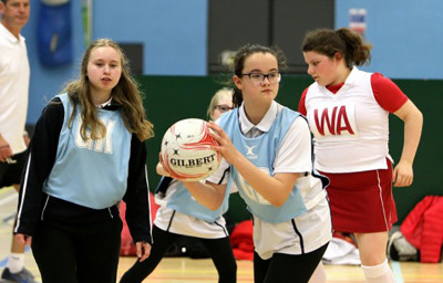 Player with a ball