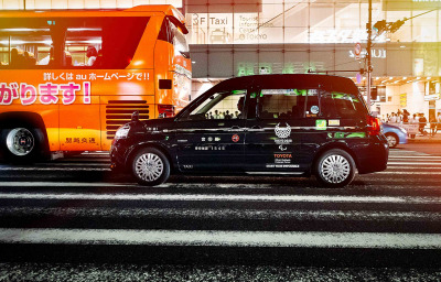 taxi in Shinjuku