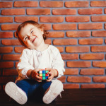 girl playing
