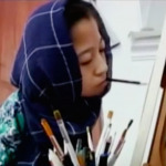 Rubaba Muhammadi painting