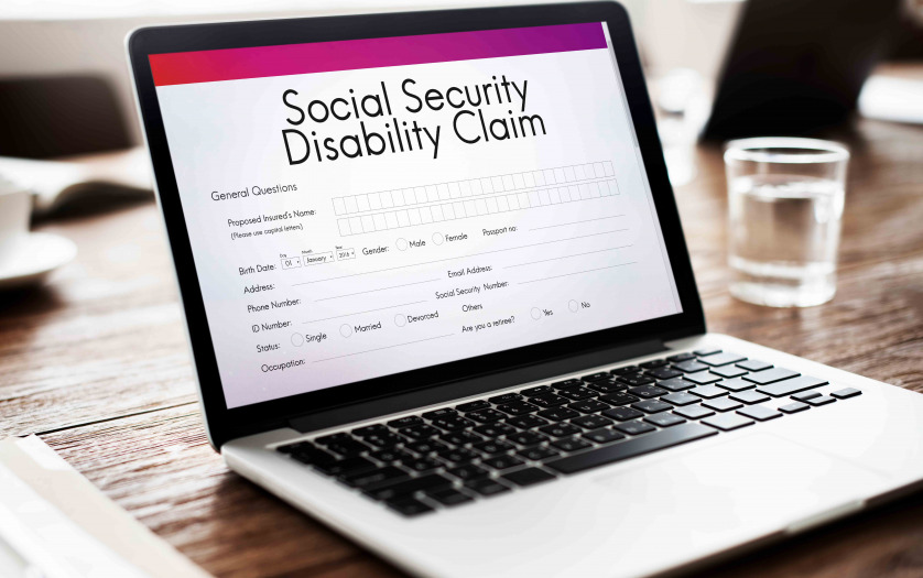 Laptop Social Security Disability Claim Form