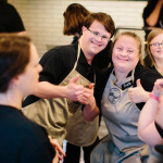 Staff posing for a picture