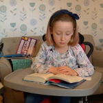 Eight-year-old disabled girl Imogen Ashwell-Lewis