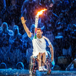 Paralympic game 2016 the maracanà - opening ceremony torchbearer