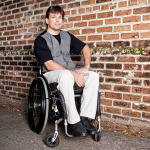 man in wheelchair