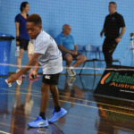 David Joe Kaniku won silver in the men's short stature singles just nine months after taking up badminton