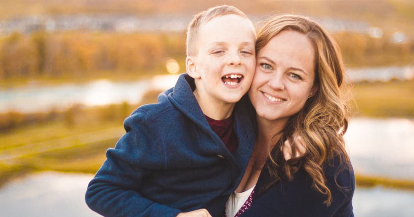 mon with son with autism