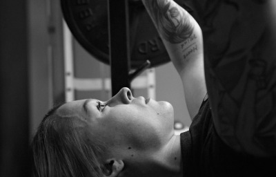 Woman Lifting Weight