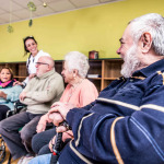older people at the care facilities