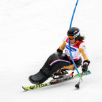 Women`s Slalom. Winter paralympic games.