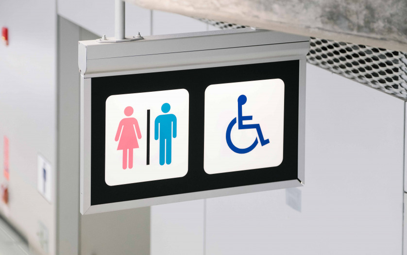 accessible Toilet sign