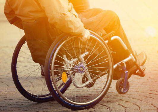 Man in Wheelchair