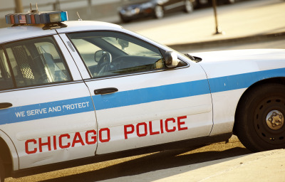 Police cruiser in Chicago