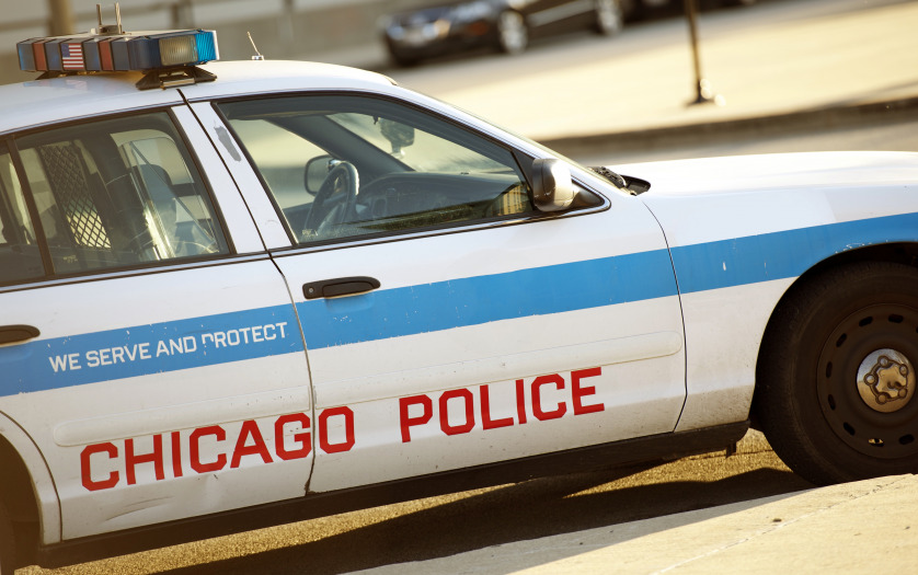 Police cruiser in Chicago