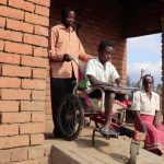 Talandira Kogoya in wheelchair