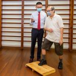 Professor Marco PANG Yiu-chung with Mr LAU Kim-hung