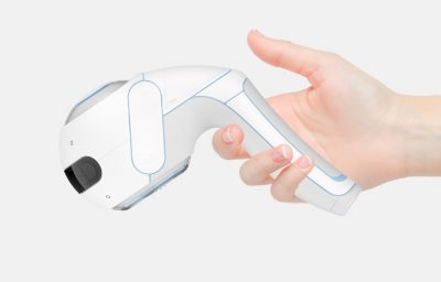 Theia - a portable and concealable handheld device that guides users through outdoor environments with little user input.