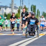 racer in wheelchair, marathon