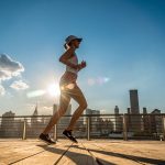 a female Jogging in New York