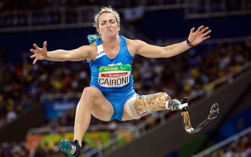 Paralympic game 2016 woman long jump - Martina Caironi, Rio De Janeiro