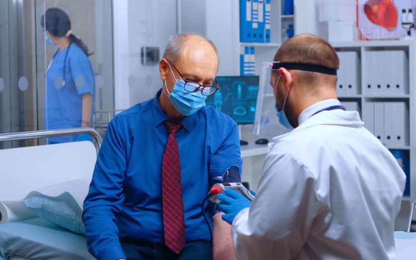 doctor giving