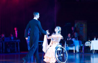 Anna Gorchakova-Igor Kiselev BELARUS, World Champions on Wheelchair Dance Sport perform Standard Program