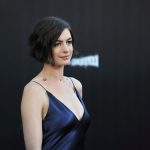 Anne Hathaway at the Los Angeles premiere of her movie Interstellar at the TCL Chinese Theatre, Hollywood.