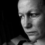 Image of a woman in tears, conceptual domestic violence