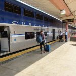 Amtrak in los angeles union station