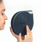 Woman using the camera