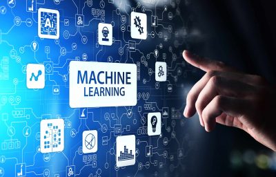 Machine Deep learning algorithms, Artificial intelligence AI , Automation and modern technology in business as concept