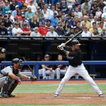 Jose Bautista at bat against Tampa Bay Rays