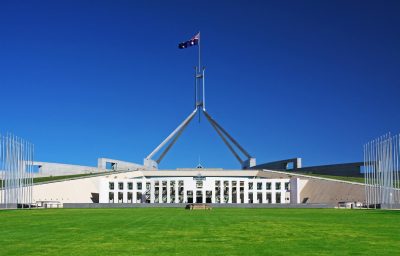 Australian Parliament House in Canberra