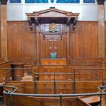 Crown Court room inside St Georges Hall,