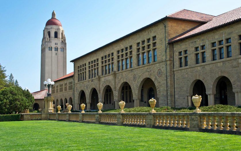 Stanford University campus in Palo Alto, California