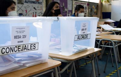 Ballot box elections in Chile 2021